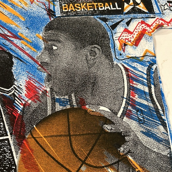 RARE, VTG, Michael Jordan & Magic Johnson Size XL 1992 T-Shirt amazing find!!! - Picture 16 of 16